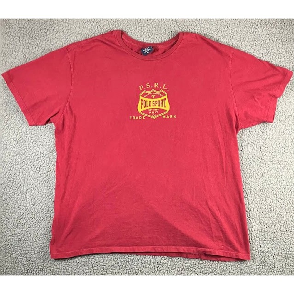 Polo Sport Ralph Lauren XXL P.S.R.L. Crest Graphic T-Shirt‎ Vintage XXL